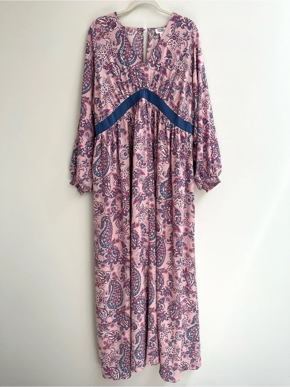 unique vintage maxi dress Unique Vintage Silk Long Kaftan Maxi Dress